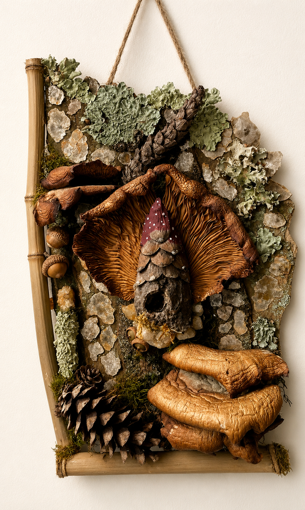 Fungi Bungalow — Original painting by Kyro The Art Fairy